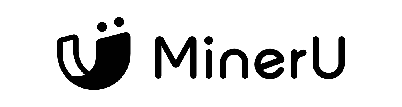 MinerU2.5 model architecture diagram showing the two-stage coarse-to-fine parsing pipeline